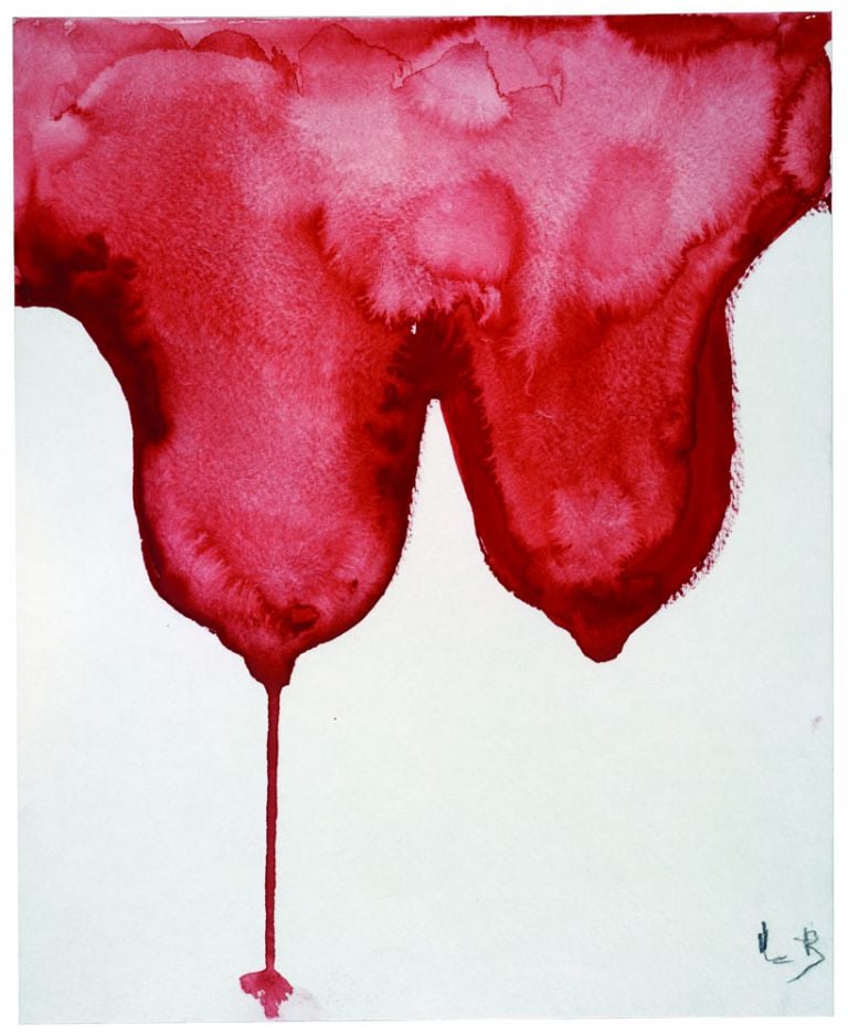 Louise Bourgeois, Breasts, 2008, Gouache su carta, 31.1 x 25.4 cm.© The Easton FoundationSIAE, Photo Christopher Burke