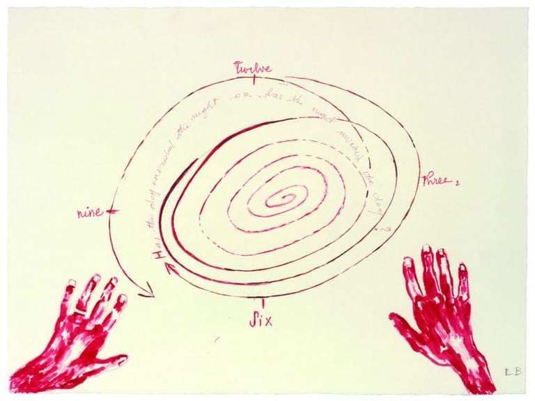 Louise Bourgeois, Has the Day Invaded the Night or Has the Night Invaded the Day, 2006 © The Easton FoundationSIAE, Photo Christopher Burke