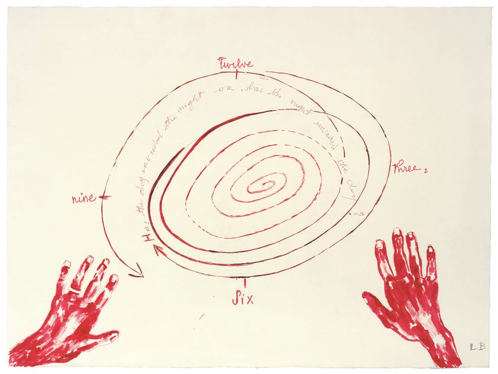 Disegni inediti di Louise Bourgeois a Napoli. Allo Studio Trisorio e al Museo di Capodimonte