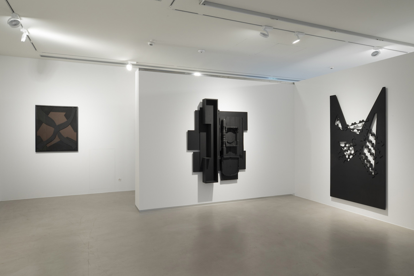 Louise Nevelson, Assemblages and Collages 1960–1980 at Cortesi Gallery, Lugano, 2017. Ph. M Studio