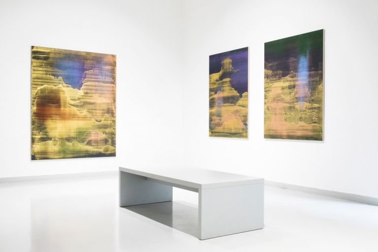Matteo Montani. The Glow and the Glare. Exhibition view at Luca Tommasi Arte Contemporanea, Milano 2017