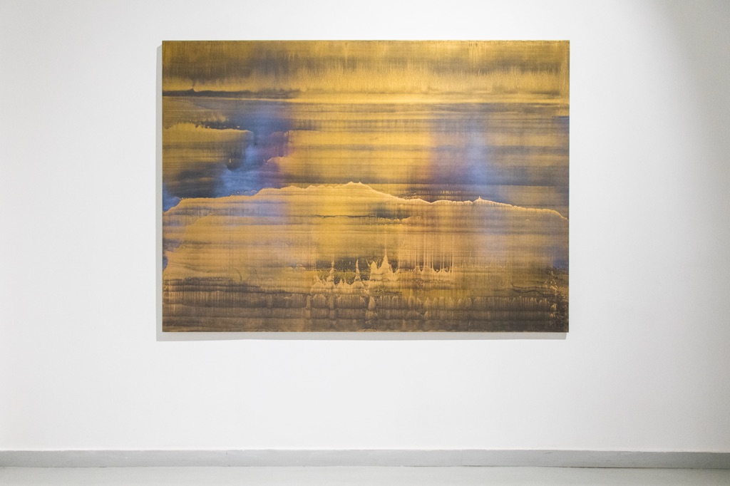 Matteo Montani. The Glow and the Glare. Exhibition view at Luca Tommasi Arte Contemporanea, Milano 2017