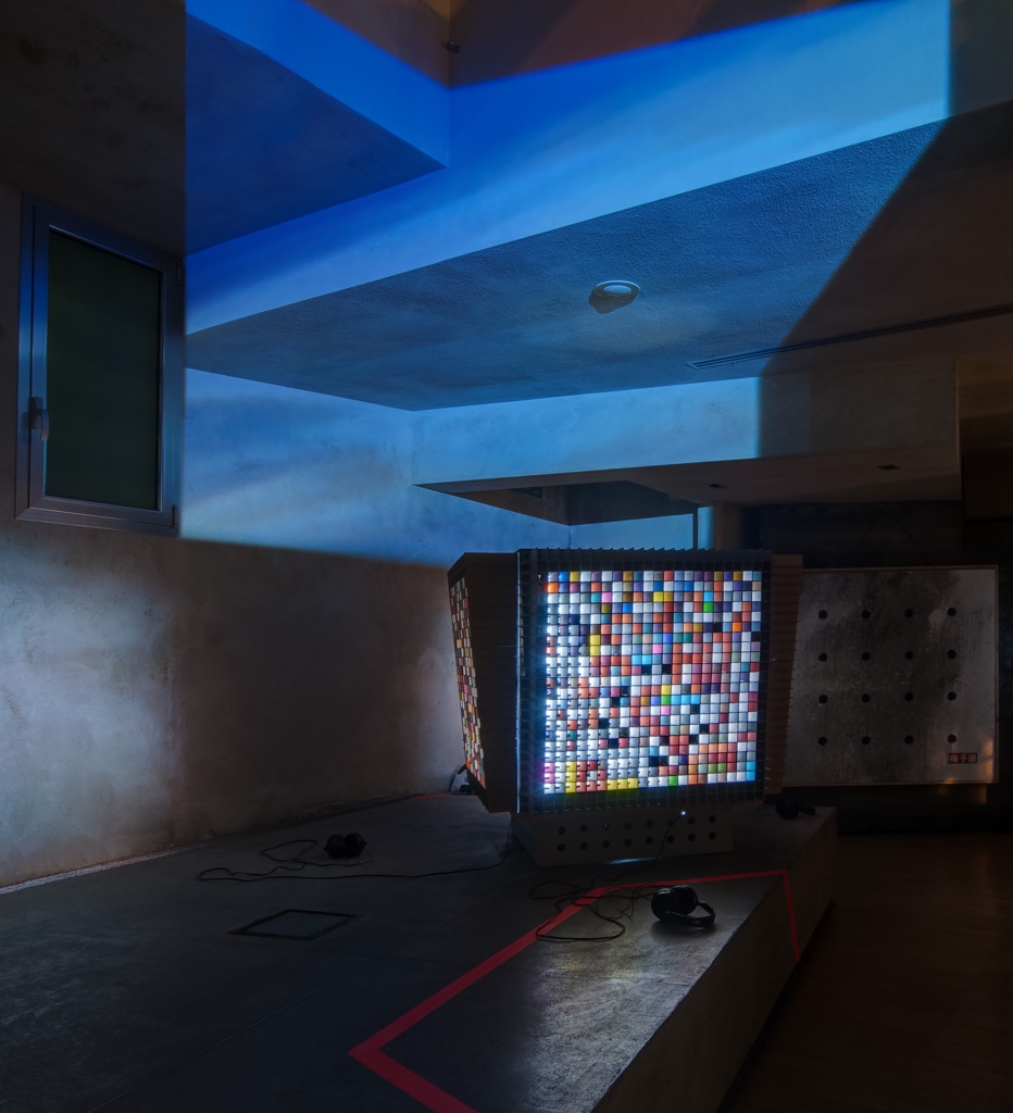 Mei Ziqian. Block Party. Exhibition view at Studio di Architettura LIXI, Cagliari 2017