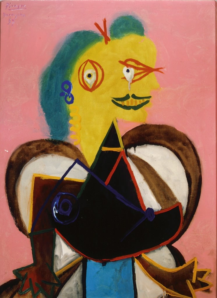 Pablo Picasso, Portrait of Lee Miller à l’Arlésienne, 1937. The Penrose Collection. © Roland Penrose Estate, England 2014. © Succession Pablo Picasso, VEGAP, Madrid 2017