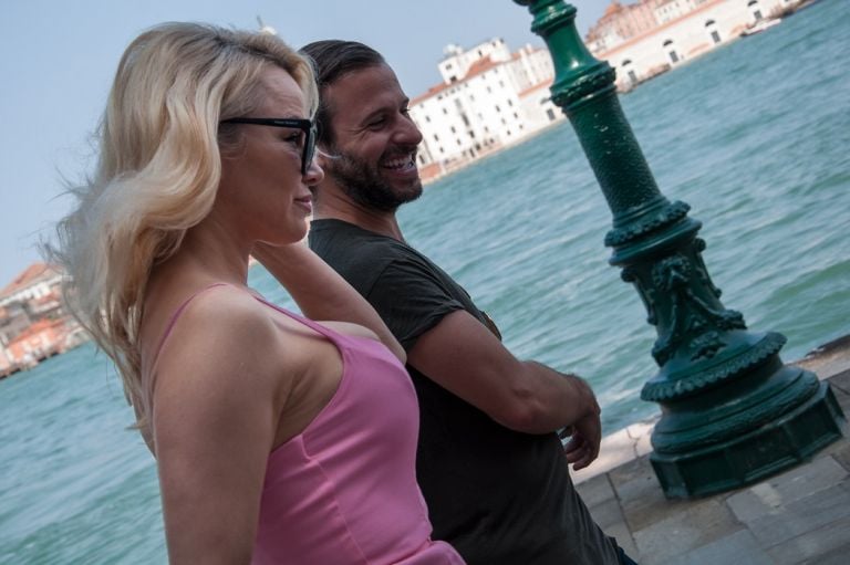 Pamela Anderson, Venezia 2017, photo Irene Fanizza