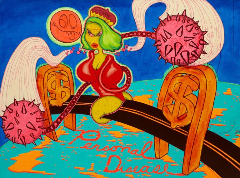 Peter Saul, Personal Disease, 1966