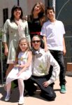 Pino Boresta con la sua famiglia
