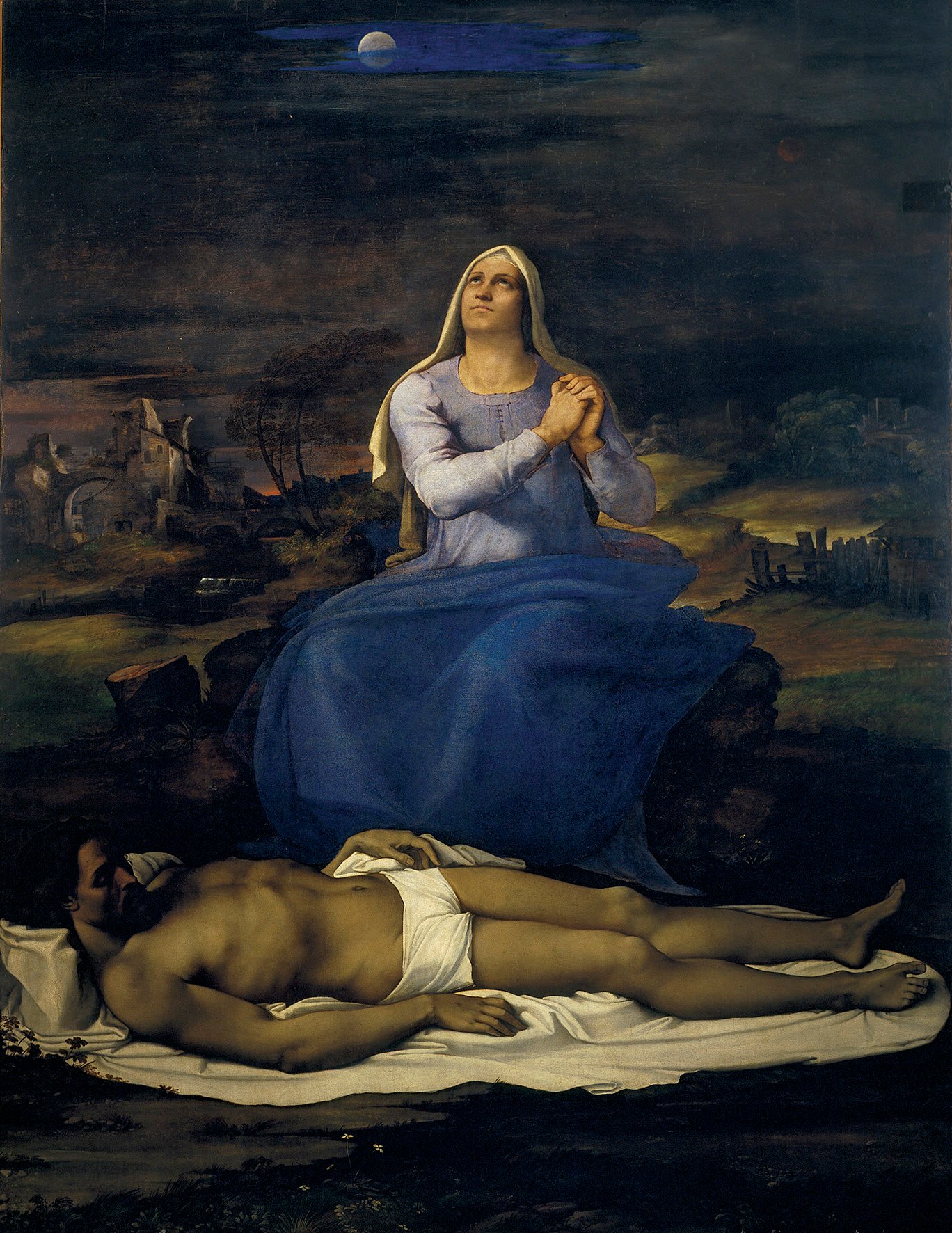 Sebastiano del Piombo, Il miracolo di Lazaro, ca. 1517-19. Olio su tela trasferito da tavola, 381 x 289,6 cm. © National Gallery. Courtesy National Gallery