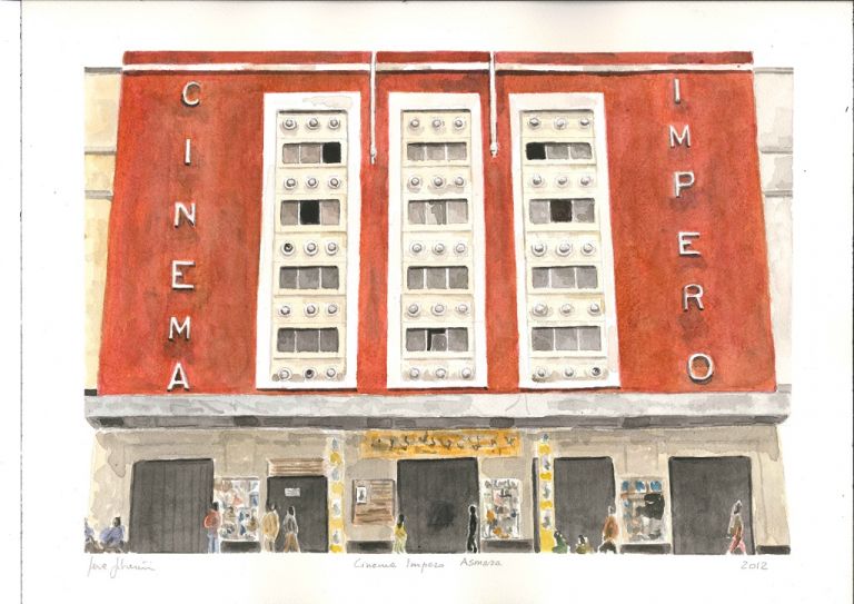 Severino Salvemini, Cinema Impero. Asmara