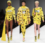 Spongebob in passerella con Moschino, collezione Fall-Winter 2014