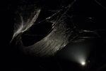Tomás Saraceno, Arachno Concert With Arachne (Nephila senegalensis), Cosmic Dust (Porus Chondrite) and the Breathing Ensemble, 2016 Photo Studio Tomás Saraceno, 2016 (1200x800)