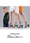 Maurizio Cattelan volto di Santoni per la campagna Spring-Summer 2017