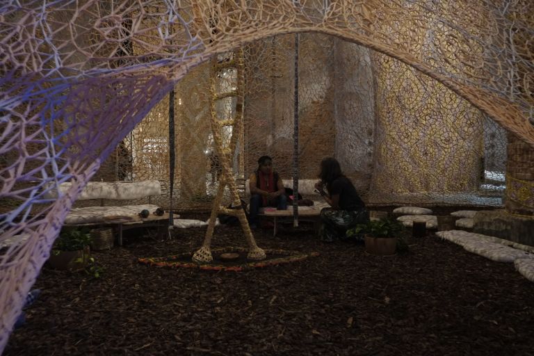 57. Biennale di Venezia, Arsenale, Ernesto Neto, ph. Andrea Ferro