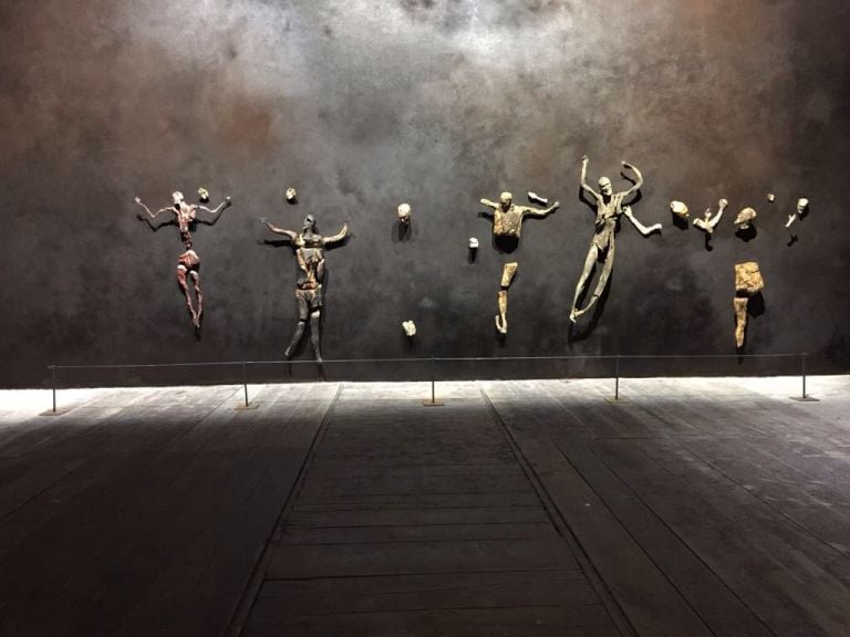 57. Esposizione Internazionale d'Arte, Venezia 2017, Padiglione Italia, Roberto Cuoghi, Imitazione di Cristo, photo credit Andrea Ferro