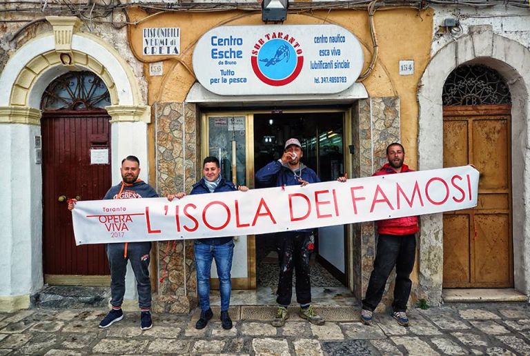 Alessandro Bulgini, Taranto Opera Viva. Isola dei Famosi, 2017