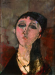 Amedeo Modigliani, Testa di donna (Louise), 1915. Wuustwezel, Collezione privata