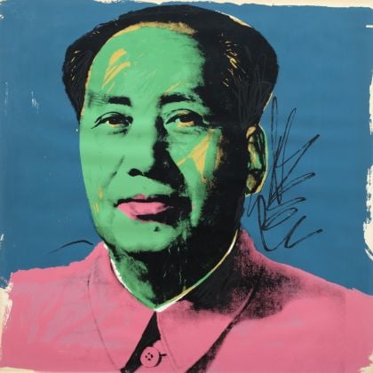Andy Warhol, Untitled (Mao Tse-Tung Series), 1972. Collezione Teresa e Michele Bonuomo, Milano. Photo Antonio Maniscalco © The Andy Warhol Foundation for the Visual Arts Inc. by SIAE 2017