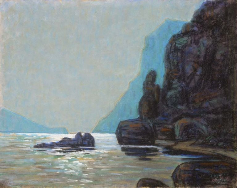 Ants Laikmaa, View from Capri, 1911-12