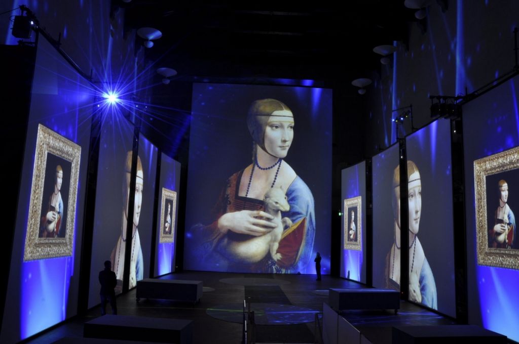 A Firenze la mostra virtuale che ti fa entrare nelle opere di Leonardo