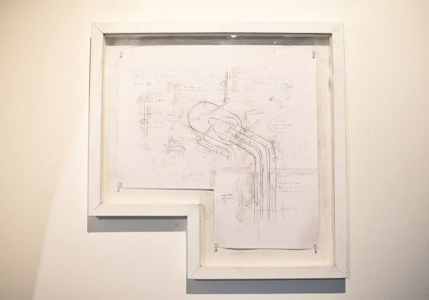 Donato Piccolo, Aritmosferica, 2017, exhibition view, GABA-MC, Macerata