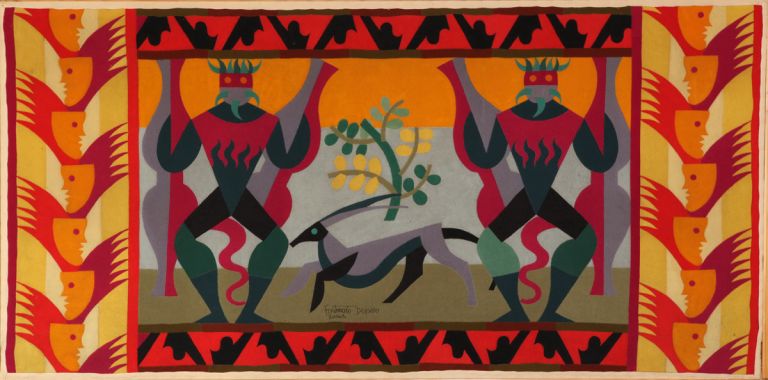 Fortunato Depero, Guerrieri, 1923, collezione privata