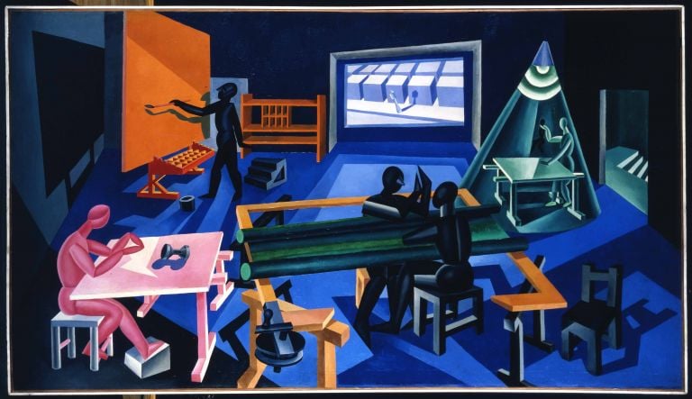 Fortunato Depero, La Casa del mago, 1920, collezione privata