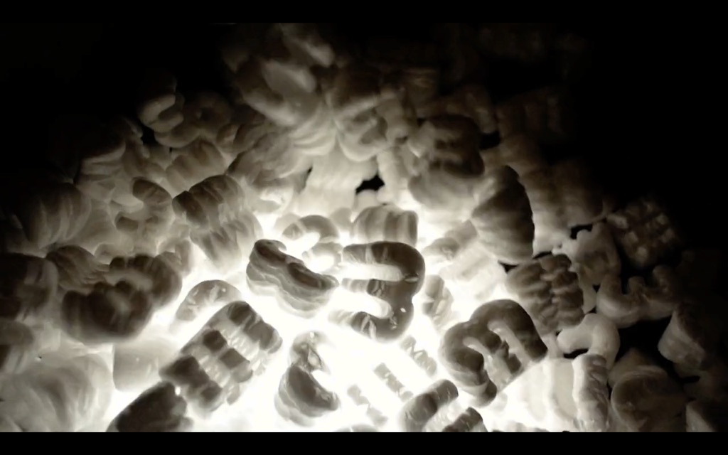 Frame dal video V3 di Voronoi, realizzato da IncepBOY (a.k.a. Michele Pauli)