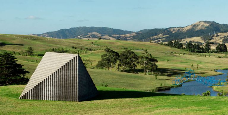 Gibbs Farm Sculpture Park New Zeland. Sol Lewitt © Gibbs Farm 2013 2 Gibbs Farm. In Nuova Zelanda c’è un parco di sculture mozzafiato