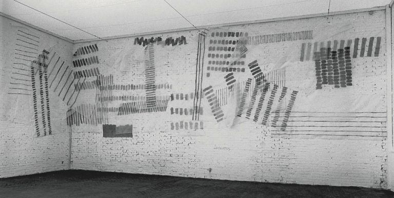 Giorgio Griffa, Dionisio, Biennale di Venezia, 1980