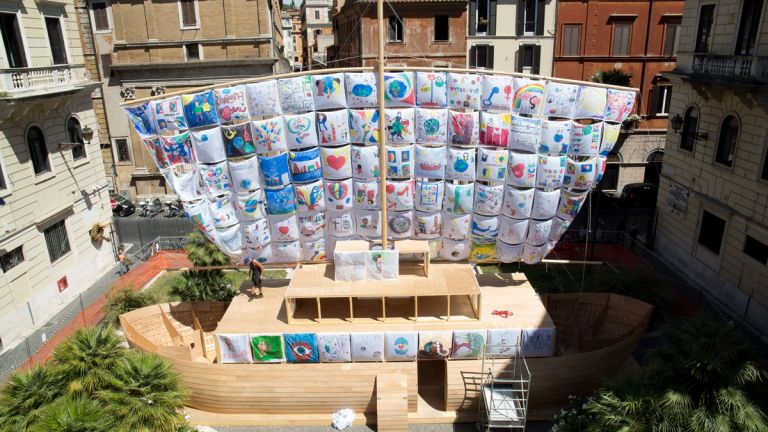 Ilya e Emilia Kabakov, The Ship of Tolerance - Accademia di Belle Arti, Roma - 2017