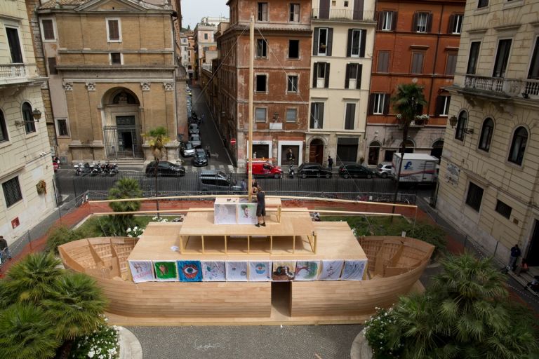 Ilya e Emilia Kabakov, The Ship of Tolerance - Accademia di Belle Arti, Roma, 2017