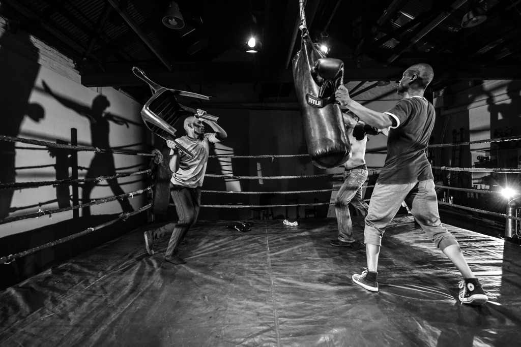 In the Ring. Bag Beatings. The Centre for the Less Good Idea, Johannesburg