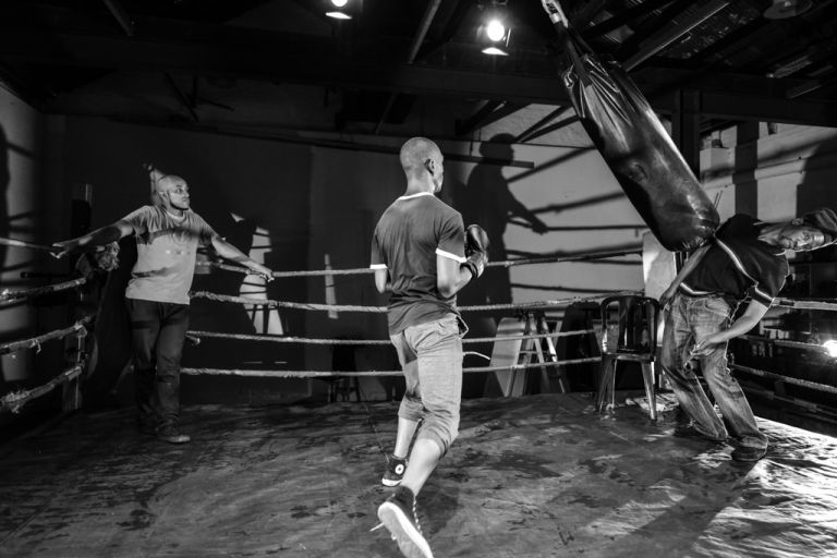 In the Ring. Bag Beatings. The Centre for the Less Good Idea, Johannesburg