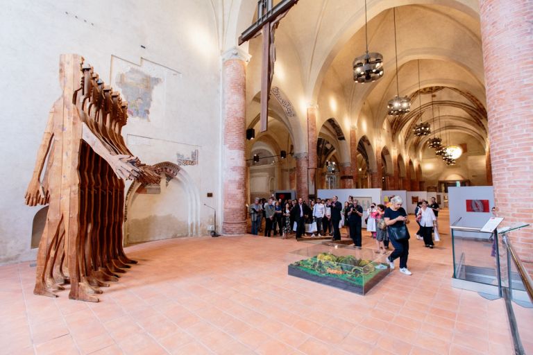 Io non amo la natura - Pop Art Italiana dalle collezioni della GAM-Torino, Complesso Monumentale di San Francesco, Cuneo, ph. Francesco Doglio