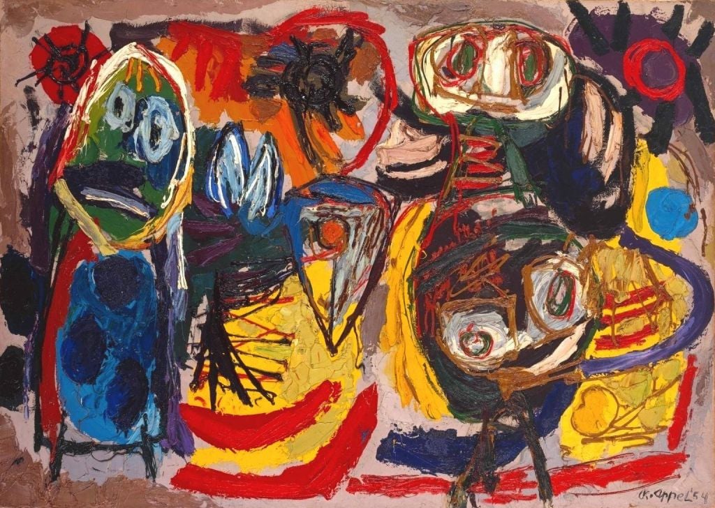 La pittura fiammeggiante di Karel Appel al Musée de la Ville. Grande mostra a Parigi  