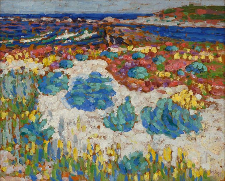 Konrad Mägi, Saaremaa. Study, 1913-14