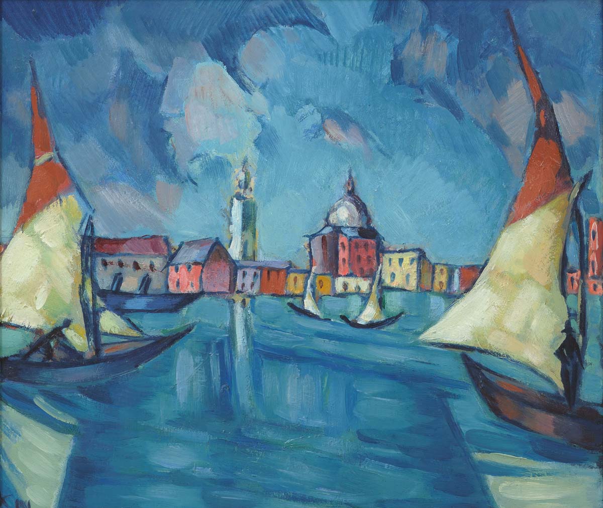 Konrad Mägi, Venice, 1922-23