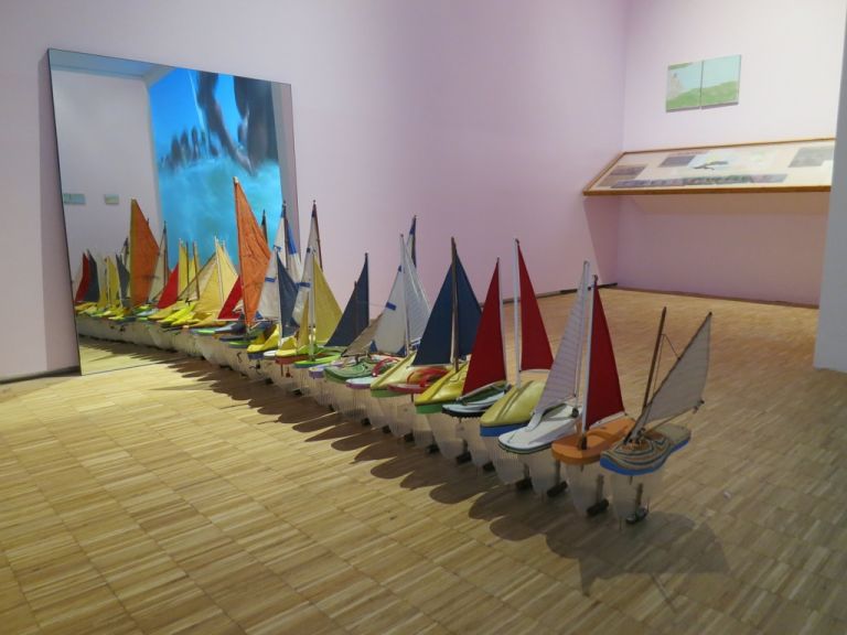 La Terra Inquieta. Exhibition view at La Triennale di Milano, 2017