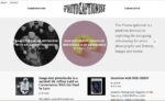 La homepage della piattaforma foto-letteraria Photocaptionist