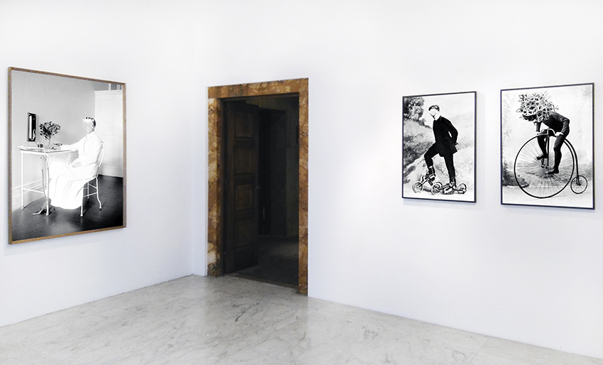 Lamberto Teotino. L’ultimo Dio. Installation view at Visionaria Art Space, Roma 2017. Courtesy of the artist & mc2gallery, Milano