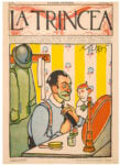 Luigi Daniele Crespi, Cravatte, copertina de “La Trincea” n. 35, 16 gennaio 1919