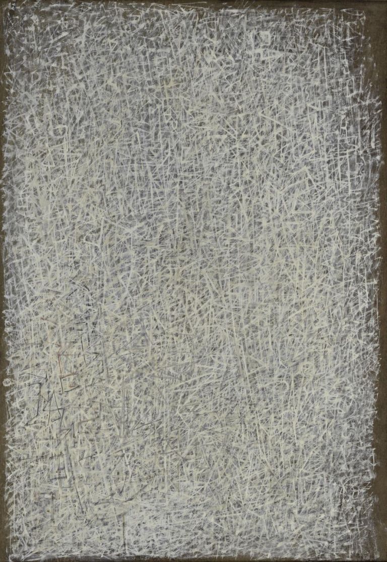 Mark Tobey, Crystallizations, 1944. Iris & B. Gerald Cantor Center for Visual Arts, Stanford University. © 2017 Mark Tobey _ Seattle Art Museum, Artists Rights Society (ARS), New York