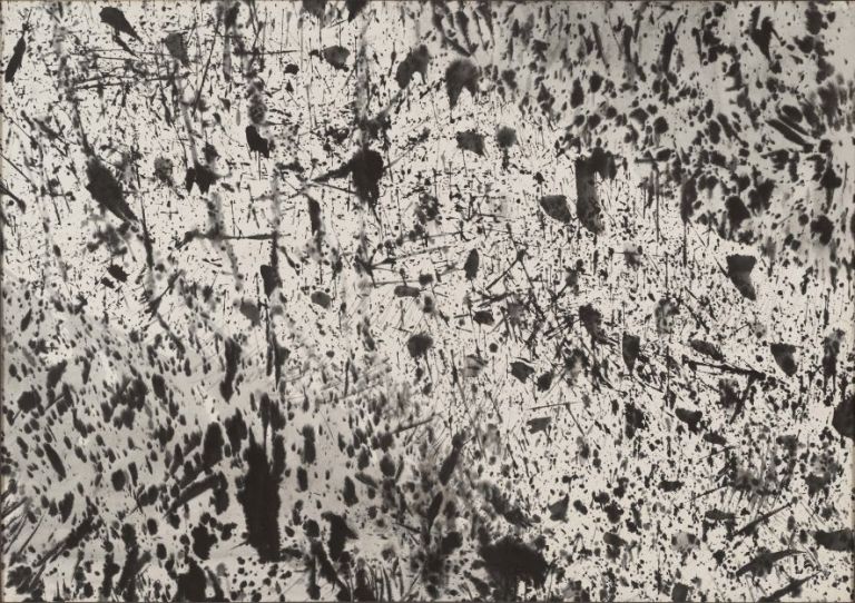 Mark Tobey, Lumber Barons, 1957. The Menil Collection, Houston. © 2017 Mark Tobey _ Seattle Art Museum, Artists Rights Society (ARS), New York