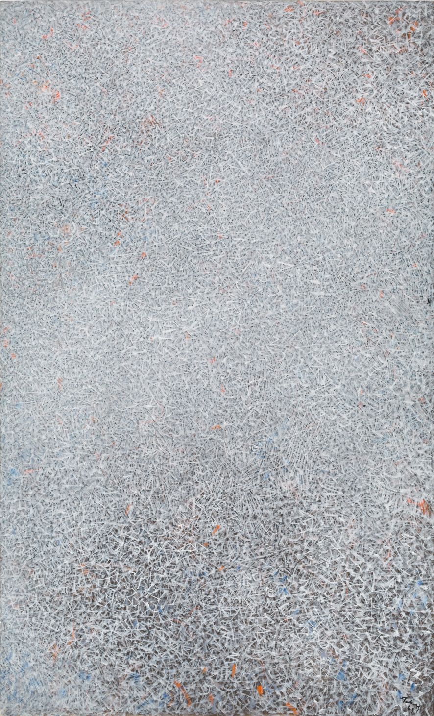 Mark Tobey, White World, 1969. Hirshhorn Museum and Sculpture Garden, Smithsonian Institution, Washington, DC. © 2017 Mark Tobey _ Seattle Art Museum, Artists Rights Society (ARS), New York