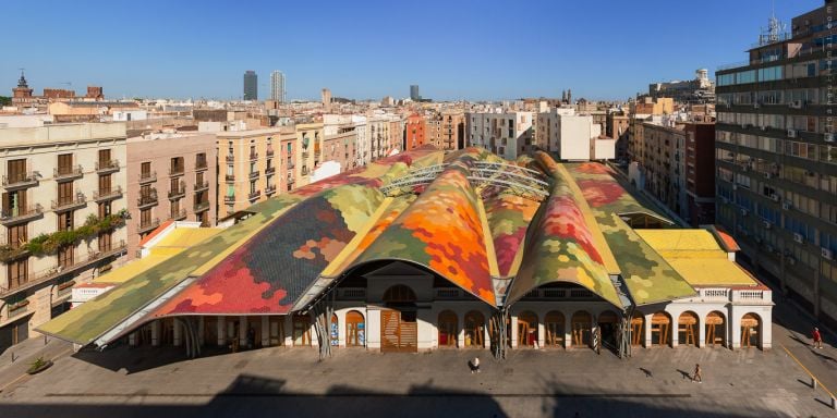 Miralles Tagliabue EMBT, Mercato di Santa Caterina, Barcellona, 1997-2004