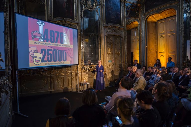 Nancy Proctor a Meet the Media Guru, Palazzo Litta, Milano 2017