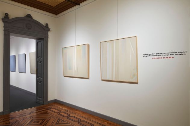 Pittura Analitica. Ieri e Oggi. Exhibition view at Mazzoleni Art, Torino 2017