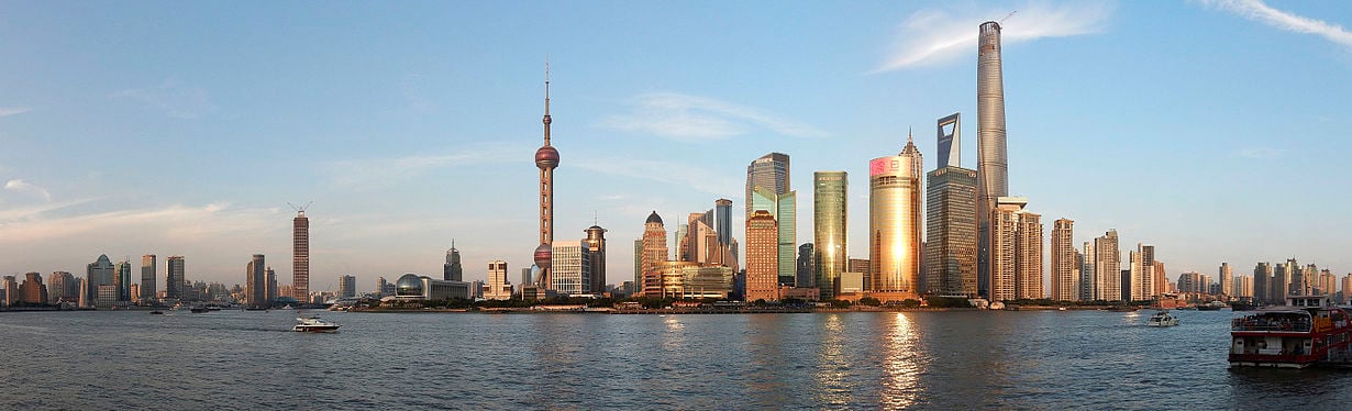 Lo Skyline di Shanghai