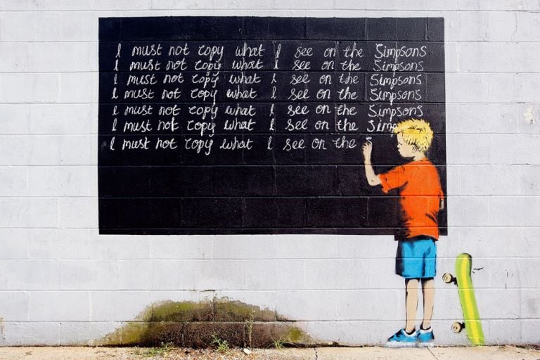 banksy 3 Banksy: I 10 murales politici che hanno alimentato il suo mito. Fino al wall sulla Brexit a Dover