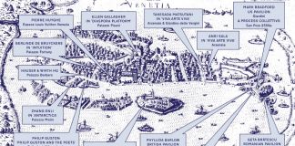 Mappa degli eventi di Hauser & Wirth durante la Biennale d'arte di Venezia